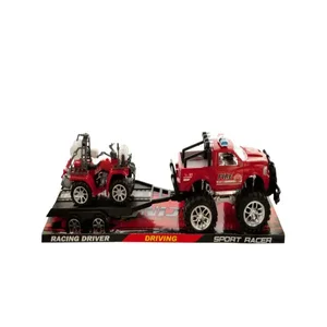 KL230 | Bulk Buys Rescue Team Friction Truck & ATV Playset