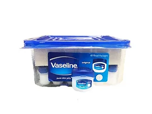 Bulk Buys Travel-Size Mini Vaseline Petroleum Jelly Display