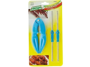 KL379 | Bulk Buys Deluxe Shellfish Cracking Tool Set - 3