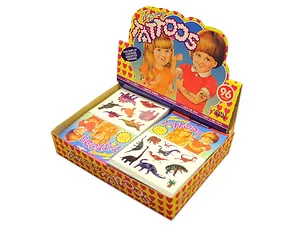 KR036 | Bulk Buys Assorted Animal Temporary Tattoos for