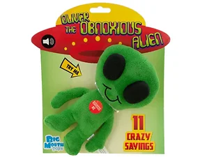 KM233 | Bulk Buys Oliver the Hilarious Talking Plush Alien