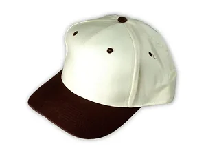 KL614 | Bulk Buys Customizable Beige and Brown Snapback