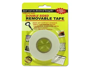 MA054 | Bulk Buys Removable Double Sided Adhesive Tape for