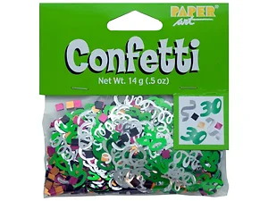 KS916 | Bulk Buys Sparkling 30th Birthday Confetti Party