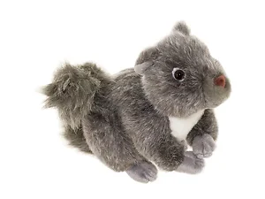 KT294 | Bulk Buys Adorable Grey Squirrel Plush Toy for All