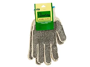 MA153 | Bulk Buys Textured Grip Medium Knit Work Gloves for