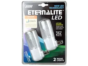 MA185 | Bulk Buys Eternalite LED Night Light - 2 Pack by
