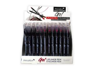 Bulk MK130 Gel Eye  Lip Liner Assortment In Countertop Display