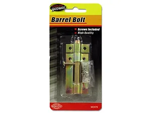 MO076 | Sterling Barrel Bolt with Screws
