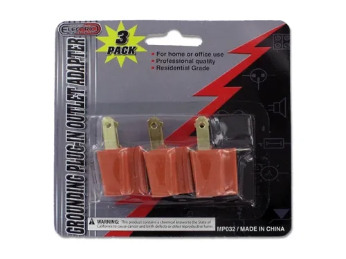 MP032 | Sterling Grounding Plug-in Outlet Adapters