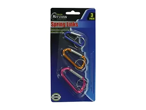 MT552 | Sterling Durable Spring Link Key Organizer Set - 3