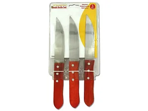OA008 | Bulk Buys Premium Stainless Steel Steak Knife Set