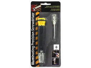 Bulk Buys Compact LED Phillips Screwdriver for Precision