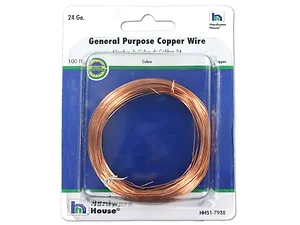 MT655 | Bulk Buys 14 Gauge 100' Copper Wire - Heavy Duty