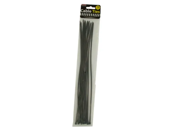 Bulk MT757 Black Nylon Cable Ties