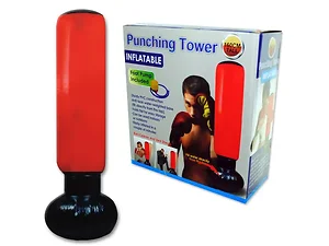 OB833 | Bulk Buys Inflatable Fitness Punching Tower for