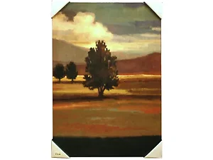 OB669 | Bulk Buys Stunning Mountain Range Canvas Art for