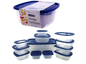 Bulk Buys Premium Food Storage Container Set with Lids