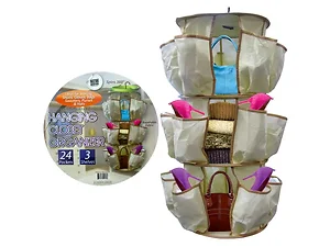 OC634 | Bulk Buys 360-Degree Spinning Closet Organizer with