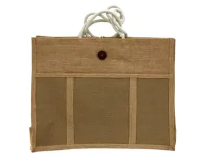 Bulk Buys OC683 - Stylish Beige Wicker Tote for Everyday Use
