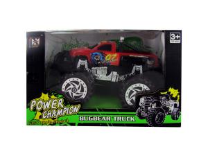 Bulk OC754 Friction Big Wheel Super Power Pickup Truck