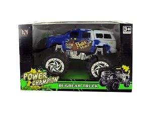 Bulk Buys Friction Big Wheel Super Power Truck