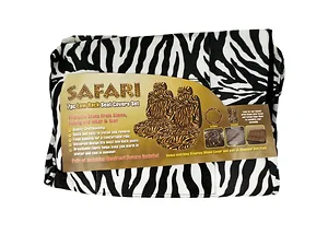 OD276 | Bulk Buys Zebra Print 7-Piece Low-Back Seat Cover
