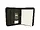 OD778 | Bulk Buys Sleek 13-Inch Black Zippered Portfolio