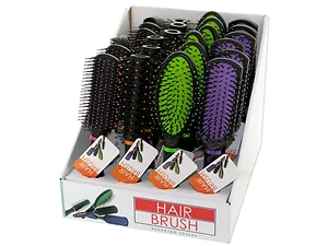 Bulk Buys Assorted Colorful Hair Brushes for All Hair Types