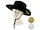 OD843 | Bulk Buys Stylish Cowgirl Hat with Adjustable Neck
