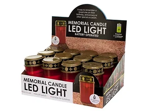 OD855 | Bulk Buys LED Memorial Candle Display for Special