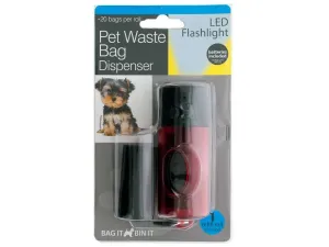 Bulk OD942 Pet Waste Bag Dispenser Led Flashlight