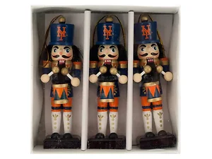 OF160 | Bulk Buys New York Mets Holiday Nutcracker Ornament