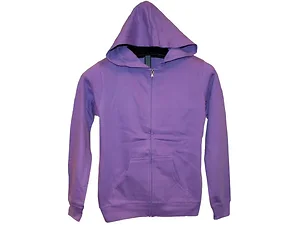 OF570 | Bulk Buys Juniors' Orchid Zip Hoodie - Cozy &