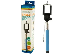 OF635 | Bulk Buys Adjustable Selfie Monopod with Grip Button