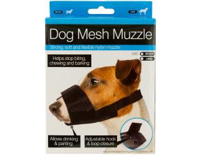 Bulk OF792 Adjustable Nylon Mesh Dog Muzzle