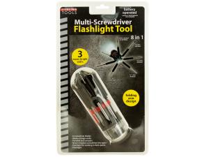 Sterling OF807 8-in-1 Multi-screwdriver Flashlight Tool