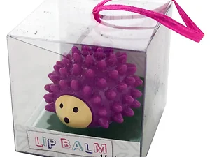 OH020 | Bulk Buys Cute Vanilla Hedgehog Lip Balm for Soft