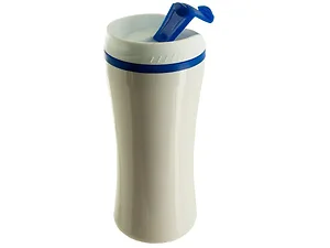 Bulk Buys Cobalt Blue Double-Walled Travel Coffee Tumbler