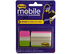 OL211 | Bulk Buys Post-it Tabs Mobile Dispenser for Easy