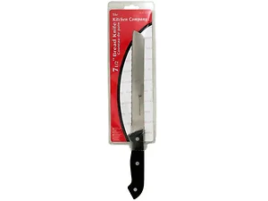 Bulk Buys 7.5-Inch Serrated Stainless Steel Bread Knife