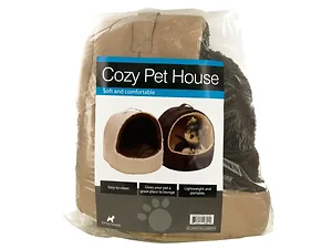 Bulk Buys Cozy Portable Pet House with Easy Carry Handle