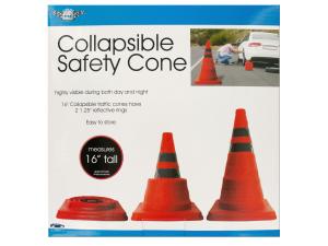 Sterling OL391 Collapsible Traffic Safety Cone With Reflective Rings