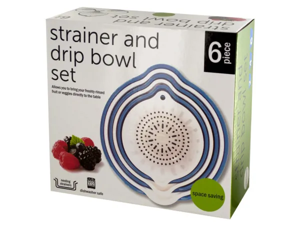 Bulk OL427 Strainer  Drip Bowl Set