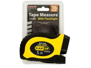 Sterling OL583 Self-locking Tape Measure With Led Flashlight