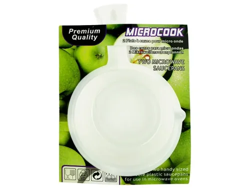 OL678 | Bulk Buys 2-Piece Microwave Safe Saucepans Set with