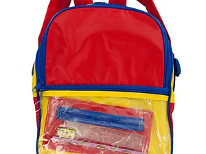Bulk Buys Colorful Kid's Backpack with Essential School