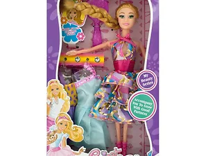 OL917 | Bulk Buys Fashion Doll Set with Stunning Outfits &