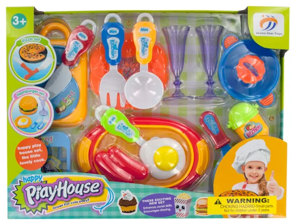 Bulk OL919 Deluxe Chef Cooking Play Set For Kids