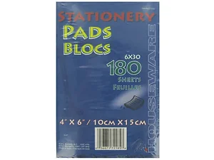 OP084 | Bulk Buys 180 Sheet 4x6 Memo Pad - Perfect for